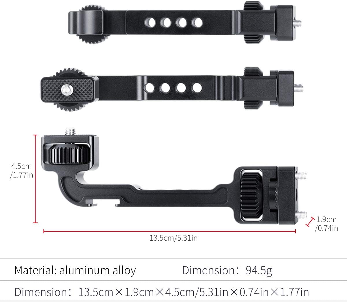 ULANZI DH11 MONITOR MOUNT FOR RONIN-S - Image 6