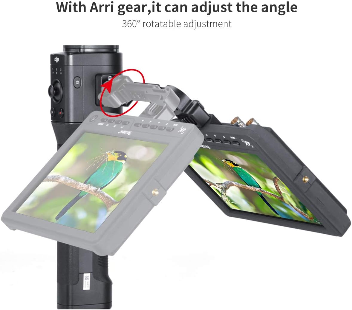 ULANZI DH11 MONITOR MOUNT FOR RONIN-S - Image 3
