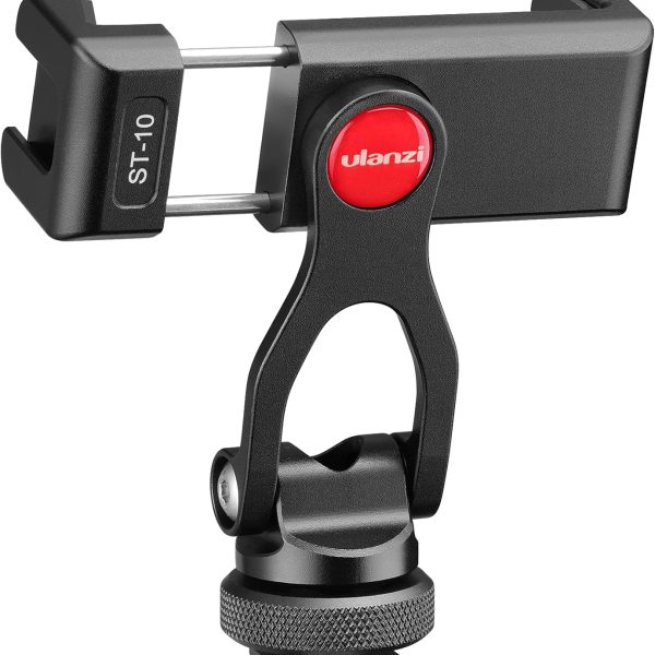 ULANZI ST-10 METAL PHONE HOLDER WITH COLD SHOE