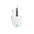 LOGITECH G102 LIGHTSYNC CORDED MOUSE (WHITE)
